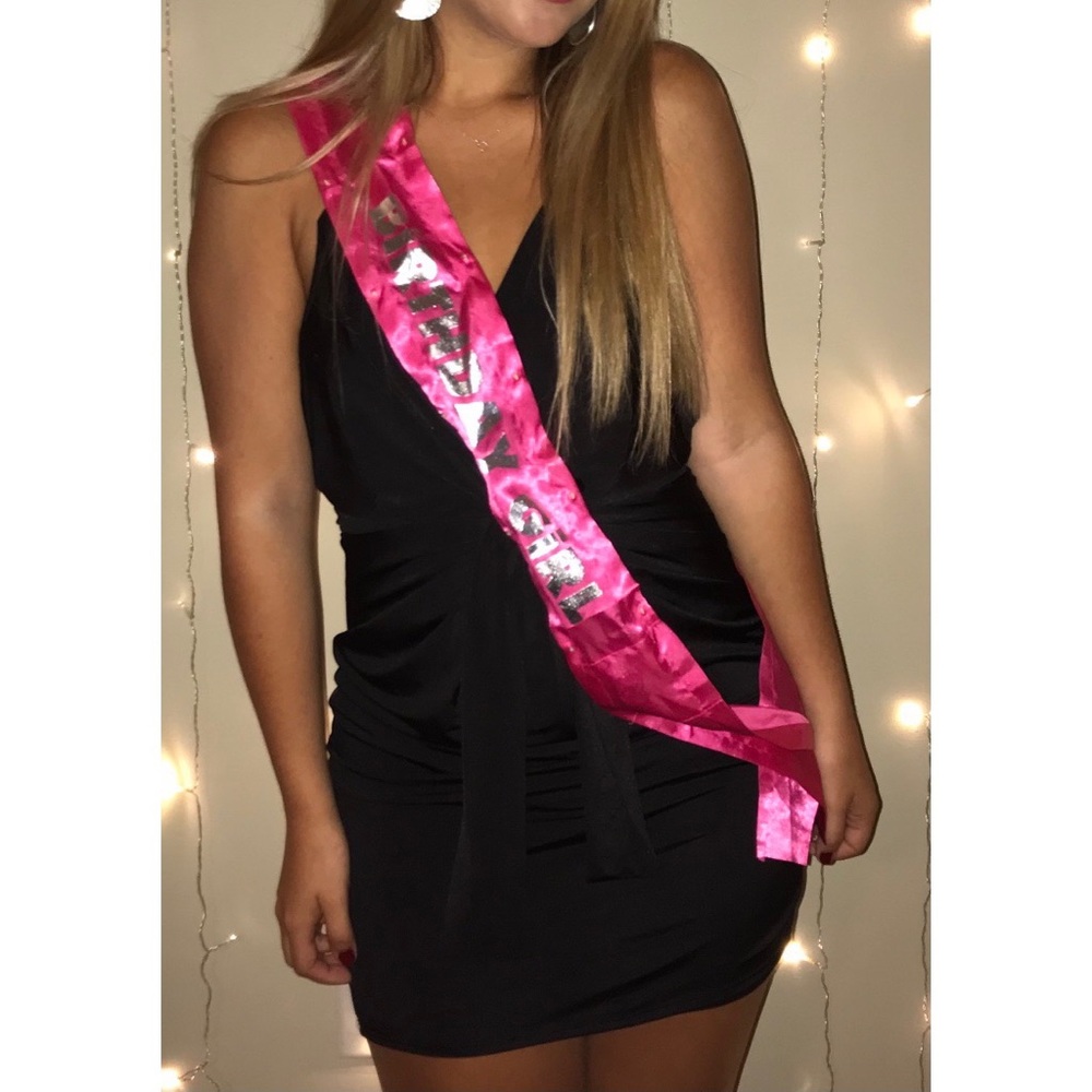 Express Black Cocktail Dress